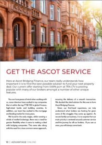 Ascot Bridging featured FIBA.